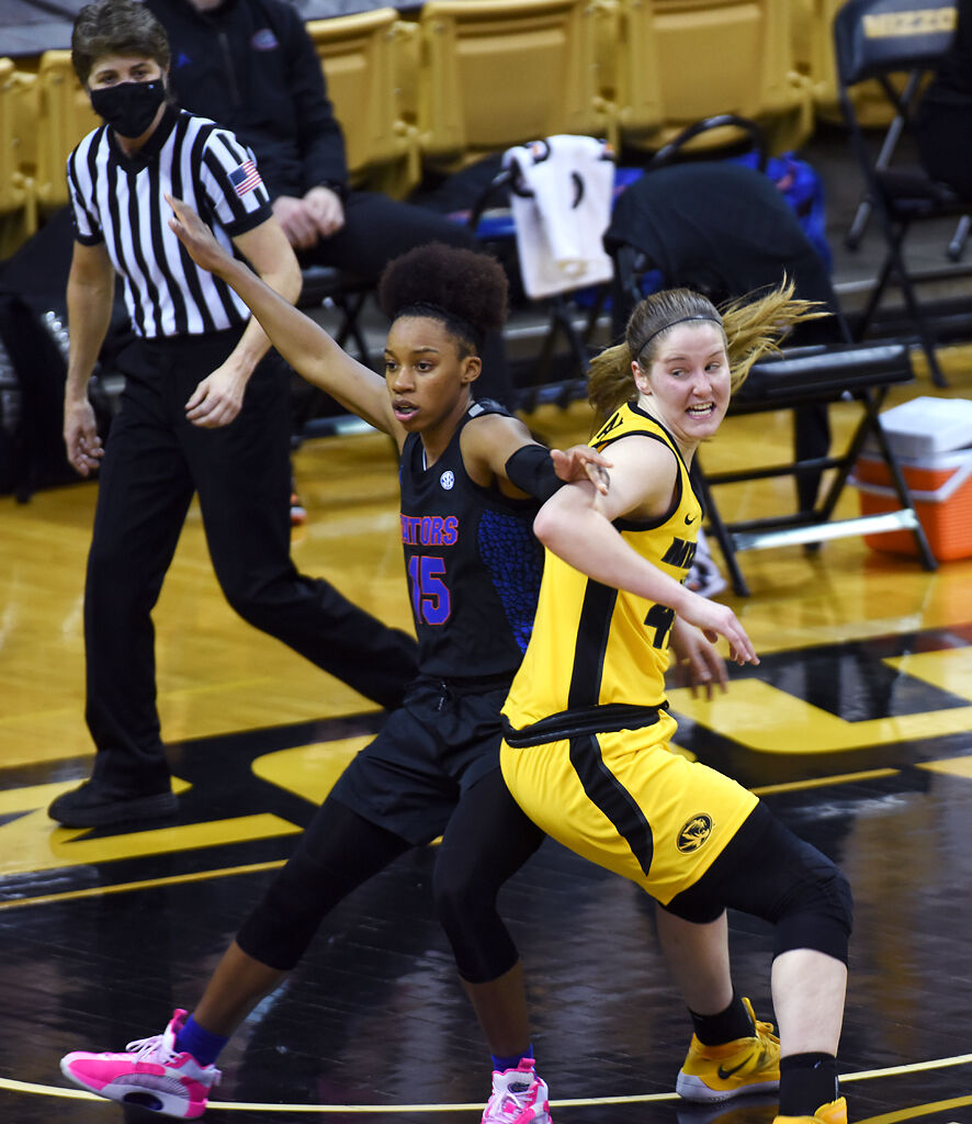 MU forward Hayley Frank